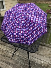Vera Bradley Umbrella And Cover Lilac Ikat