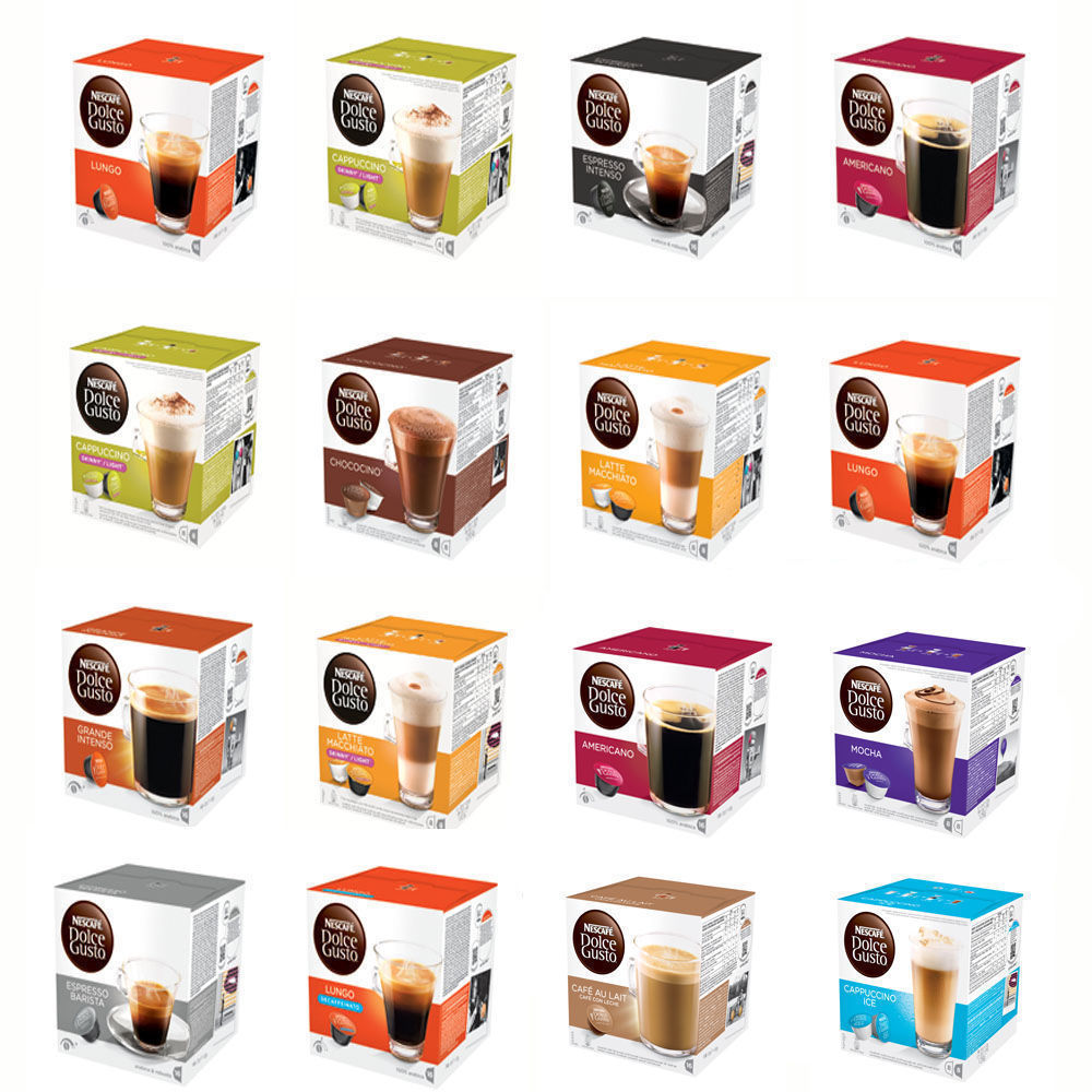 Dolce Gusto Machine Capsules Nescafe Dolce Gusto Coffee Pods X