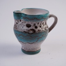 Milchkännchen Fat Lava Keramik Vase 60er/70er Jahre Vintage  Mid Century 10 cm