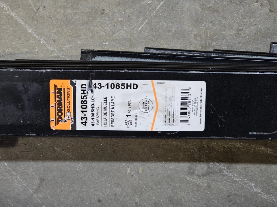 Muelle de hoja Dorman 43-1085HD para Ford E250 E350 4C2Z 5560-VA 5C2Z 5560-VA Foto 3 de 4