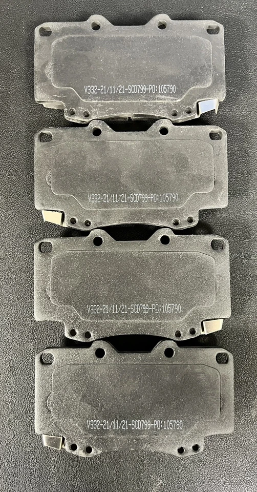 Nuevo - Juego de pastillas de freno de disco de cerámica para Toyota Tacoma - AutoShack #SCD799 Foto 4 de 4