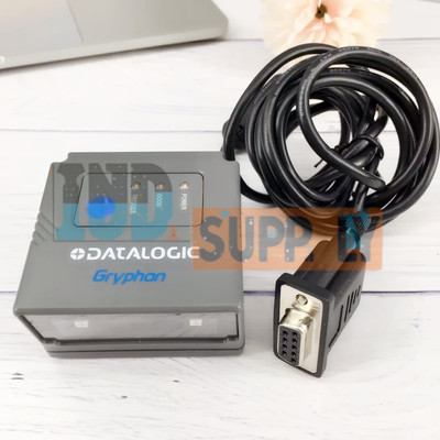 1pc new Datalogic Gryphon GFS4450 RS232 Desktop Mount 2D Barcode Scanner Reader