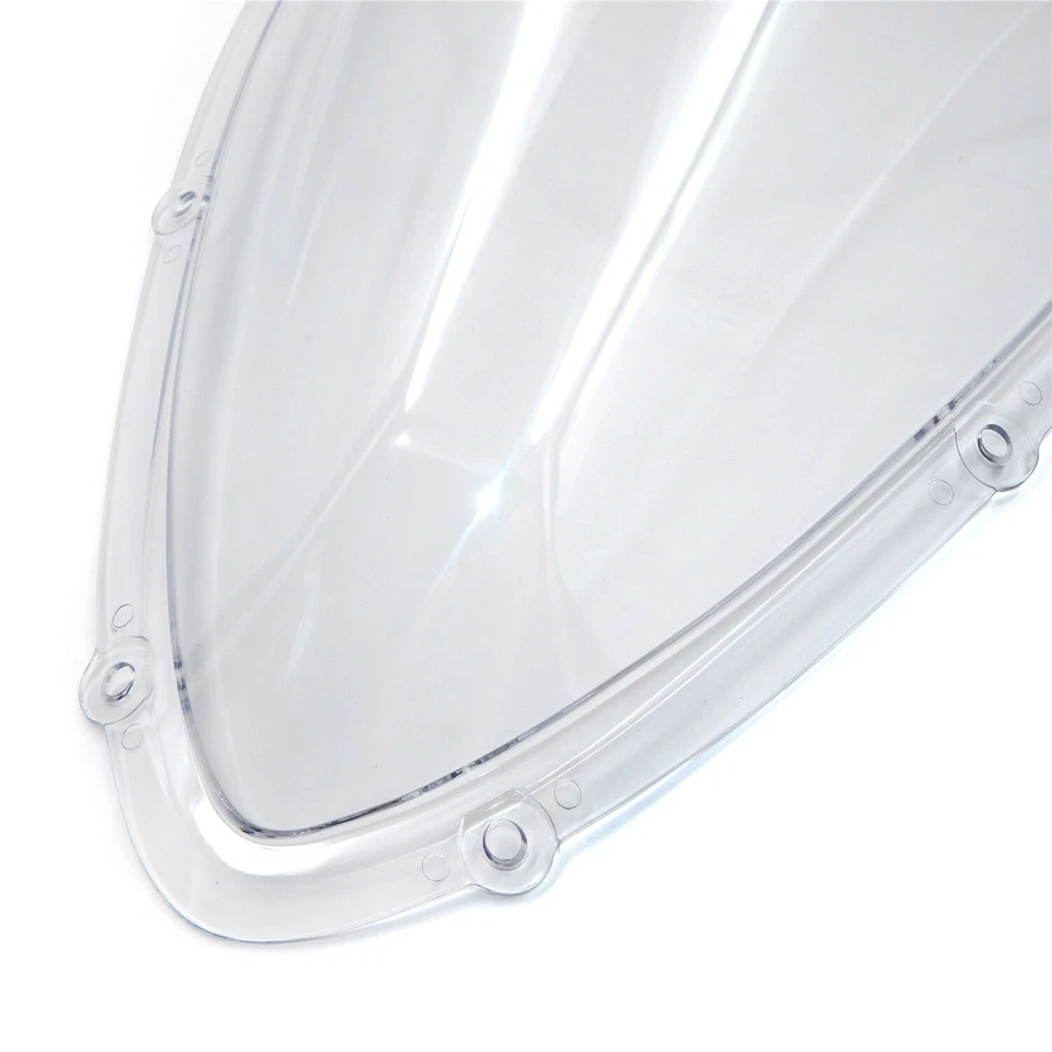 Parabrisas transparente de doble burbuja para Suzuki GSXR600 / GSXR750 2008-2010 Foto 3 de 4