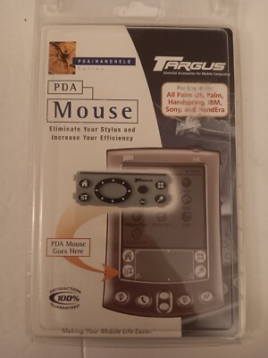 Targus PA550U PDA Mouse Accessory For Most Handheld PDA Organizers New Sealed