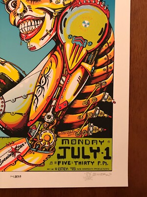 BUTTHOLE SURFERS / 特大ポスター Butthole Surfers Concert Poster Houston 2001 Artist Proof | eBay