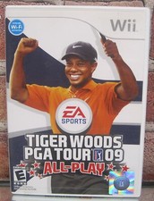 Tiger Woods PGA Tour 09 All-Play Nintendo Wii EA Sports Electronic Arts Golf