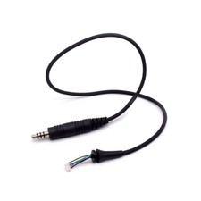 Bose X Aviation Headset - Single Plug Jack 7mm Stereo Audio Speaker Cable Cord