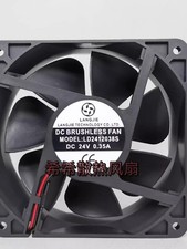 LANGJIE LD2412038S DC24V 0.35A 12CM 2-wire Inverter Cooling Fan