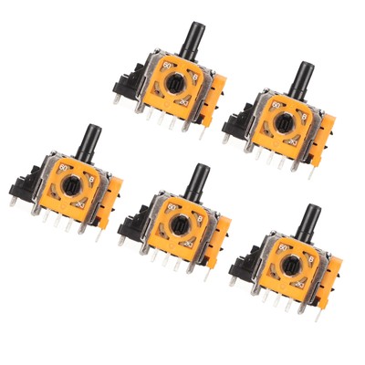 5Pcs Analog 3D Joysticks For Controller 3D Analog Joystick Replacement Pa  