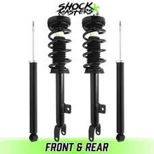 Front Complete Strut Assemblies Rear Shocks for 2011-2022 Chrysler 300 RWD