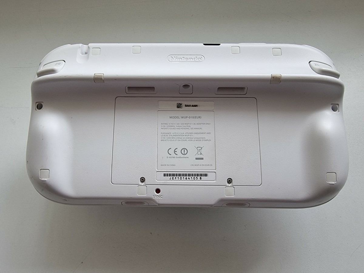 GENUINE OFFICIAL WHITE NINTENDO WII U GAMEPAD | eBay
