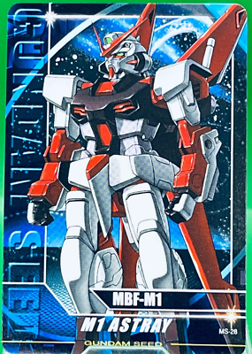 M1 Astray MBF-M Asagi Juri Mayura MS-28 2003 Gundam Seed Carddass