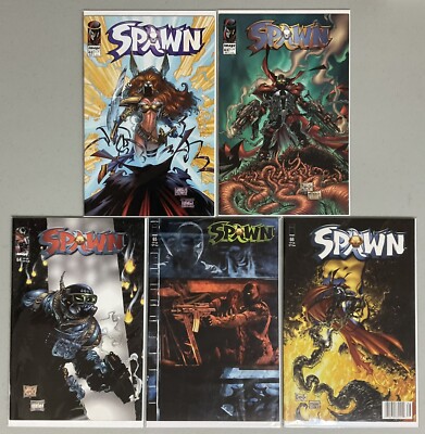  McFarlane Key Comics Spawn #62 63 64 65 66 (1997) NM-(9.0-9.4) 