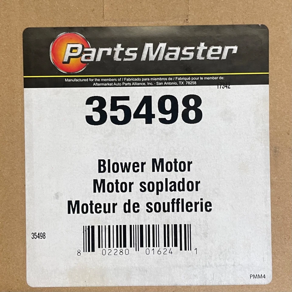 Двигатель вентилятора ОВК Parts Master 35498 - Изображение 2 из 2