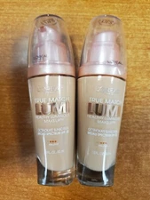 2 Pk: L'Oreal True Match Lumi Foundation *N1-2 Soft/Classic Ivory* (4800-R8P6a)