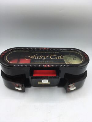 Vtg Lady Mate Twinkl Fairy Tale Music Acrylic Jewelry Box Kings 11x4  Mcm