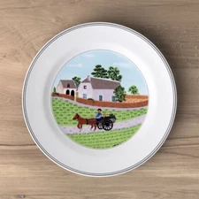 Villeroy & Boch - Flat Plate 27Cm Design Naif Farmer Villeroy & Boch