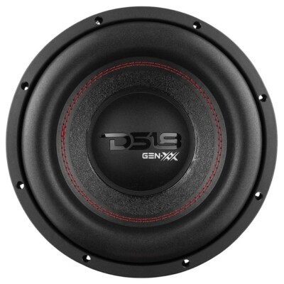 1 SUBWOOFER DS18 GEN-XX10.4DHE Mit 10'' Doppelspule 4+4 Ohm 84,6 Db Car Spl