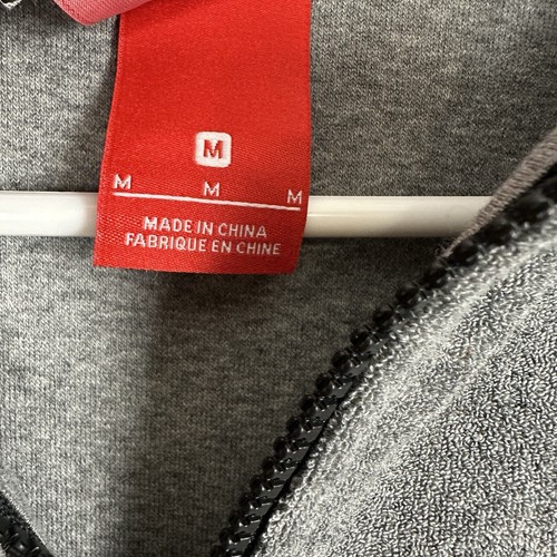 NWT Nike French Terry Half Zip Dress Women’s Size Medium AJ2891-052 Grey - Picture 4 of 13