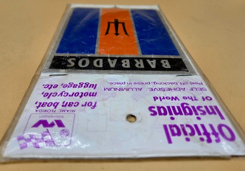 De Colección Nuevo de Lote Antiguo Oficial Insignias Of The World Interwagen Autoadhesivo Barbados, NUEVO - Imagen 5 de 6