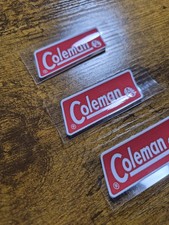 3 pc. Coleman Replacement Sticker Label Decal Lantern Stove 1971-1983
