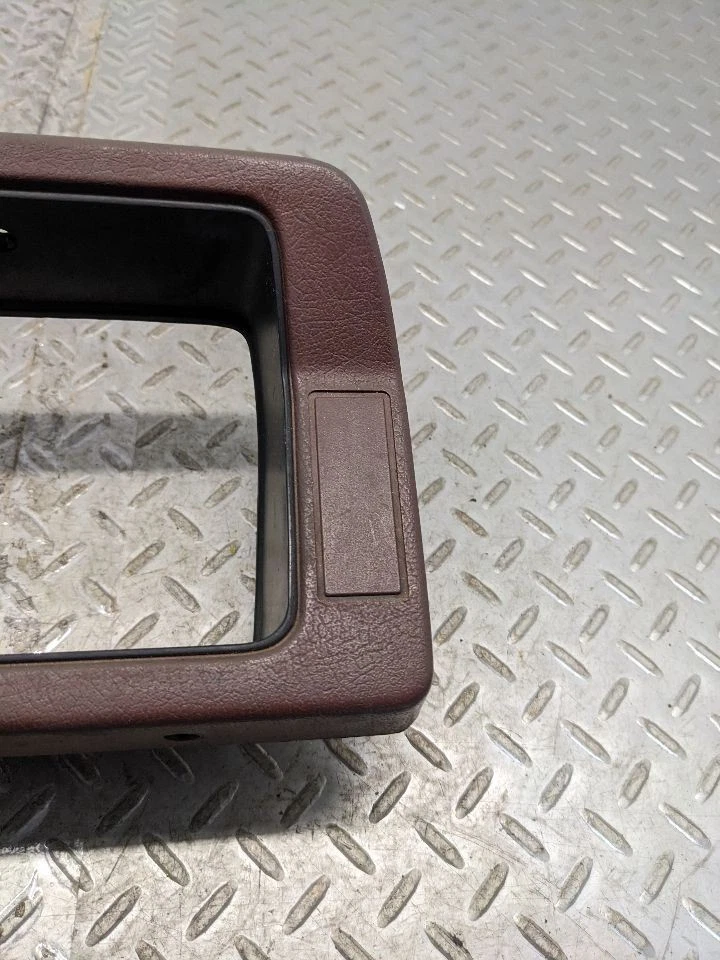1986-1993 Mazda B2000 B2200 B2600 Dash Cluster Trim Bezel W. Dimmer Swit 1173893 - Image 4 of 4