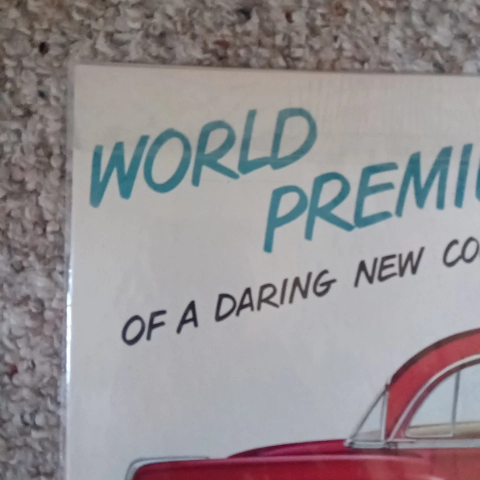 1950 POST PRINT AD 1951 PACKARD WORLD PREMIERE - Image 2 of 4