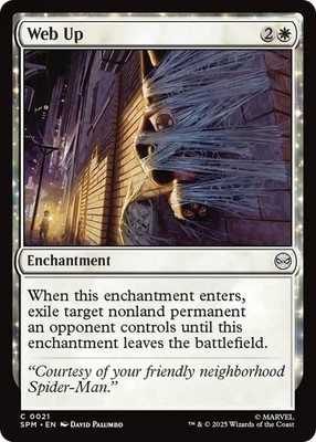 Web Up Foil Marvel's Spider-Man LP MTG