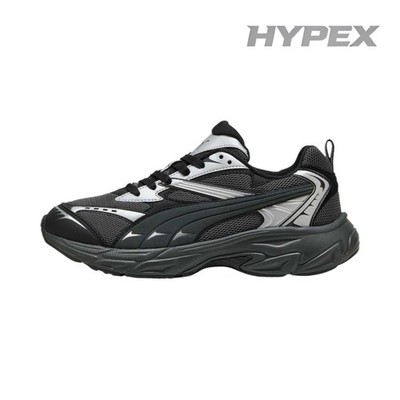 PUMA Morphic Abrasion Resistant Mid top Casual Shoes Unisex Black - 395920-07