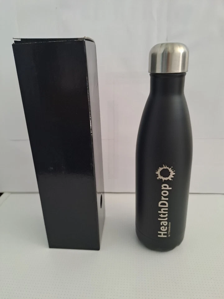 Gourde inox isotherme 500 ml noire– Neuve avec boîte – Modèle premium - Photo 1/1