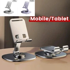 Foldable Universal Cell Phone Tablet Desk Stand Holder Mount Cradle Adjustable