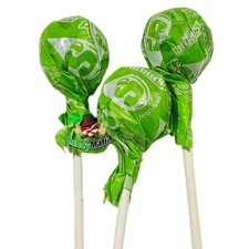 GREEN APPLE Starburst POPS 20 Green Apple Suckers with chewy Starburst center