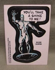 New Listing1976 SILVER SURFER STICKER Topps vintage Marvel Super Heroes comic book card