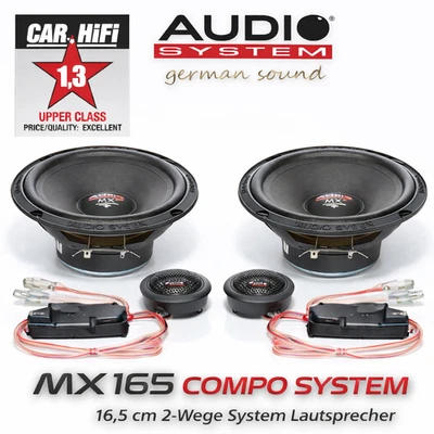 Système audio MX 165 EVO Compo System 16,5 cm système 2 voies haut-parleurs... - Photo 1/4