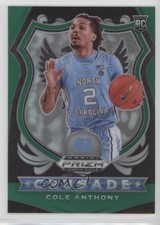 2020-21 Panini Prizm Draft Picks Crusade Green Prizm Cole Anthony #89 00jz
