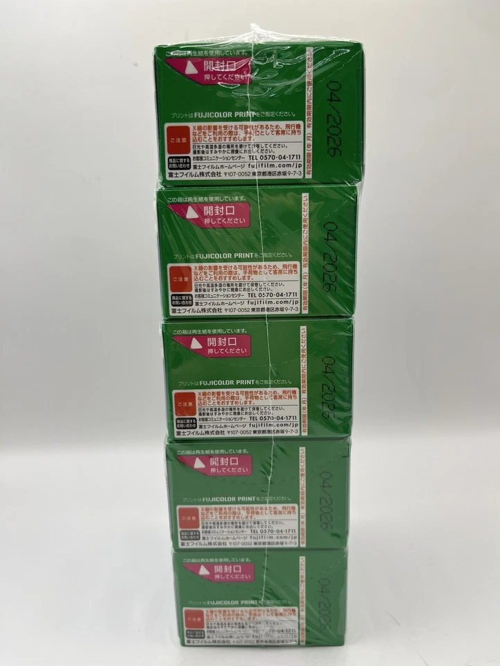 Juego de 10 [sin usar exp 2026/4] Fujifilm Speed 400 135 36 color 35 mm película de JAPÓN Foto 3 de 4