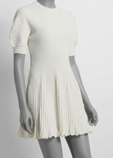 Ulla Johnson Women's White Talie Short Dress Size S