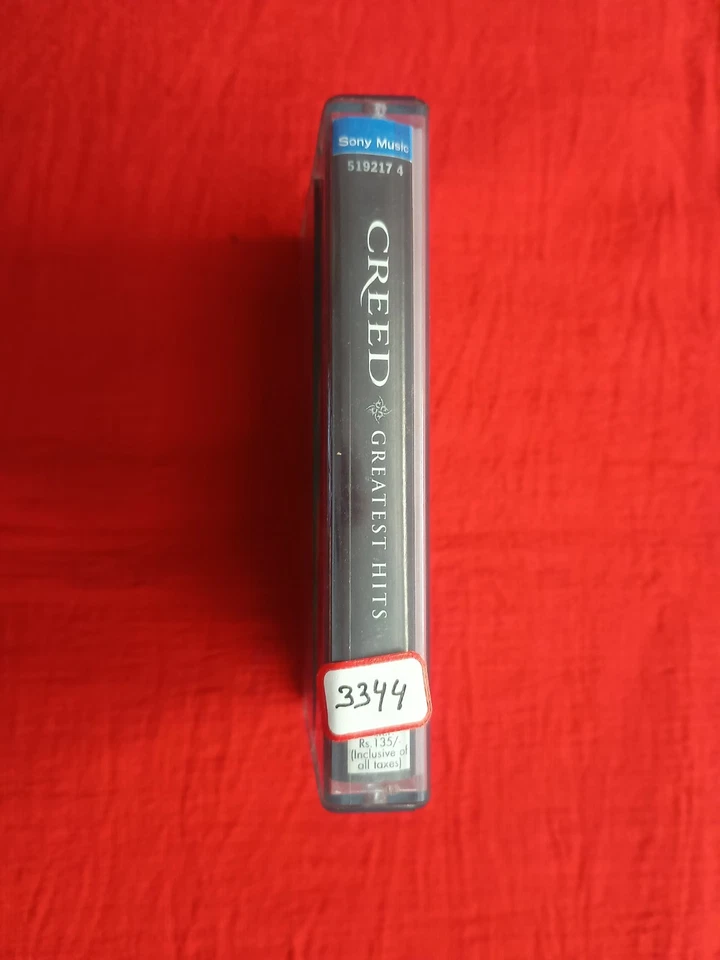 Creed Greatest Hits RARE orig Cassette tape INDIA indian  Sony Music 2004 - Image 2 of 4
