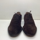 VTG MENS  SALVATORE FERRAGAMO SUEDE DARK BROWN SHOES SIZE 9 D — photo 2