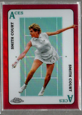 2021 Topps Chrome Aces Red Refractors #ACE10 Margaret Smith Court /5