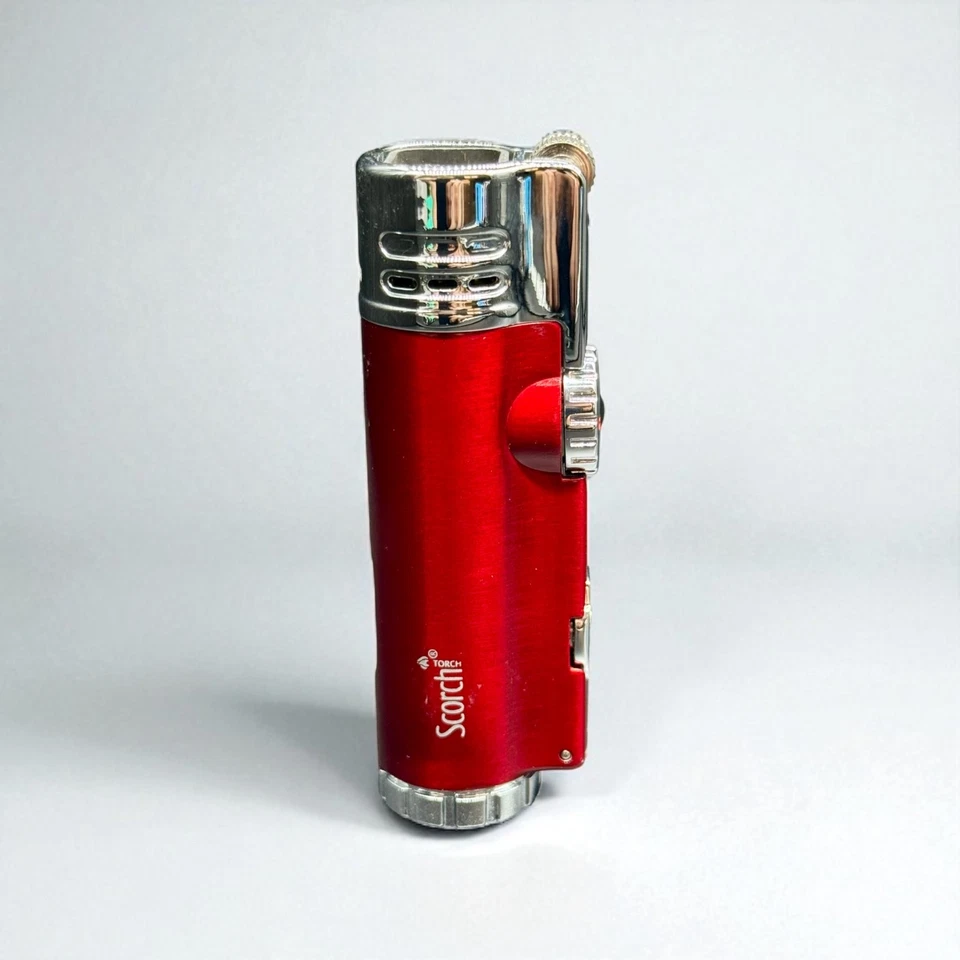 Scorch Torch 61637 Quad Jet Flame Refillable Lighter w/ Butane Gas – Cigar Torch - Image 4 of 4