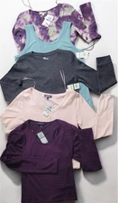 Women 5 Pcs Combo sweater t shirt tank top L Size 