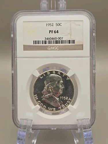 1952 Franklin Half Dollar 50c - NGC PF64