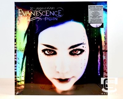 2 LP: Evanescence - Fallen, Limited WHITE & PURPLE Vinyl Edition, NEU & OVP