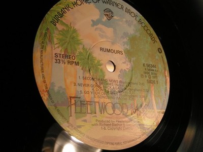 FLEETWOOD MAC  -  RUMOURS !! ( LP ) * 1.UK-Pressung * NEAR MINT * SELTEN !!