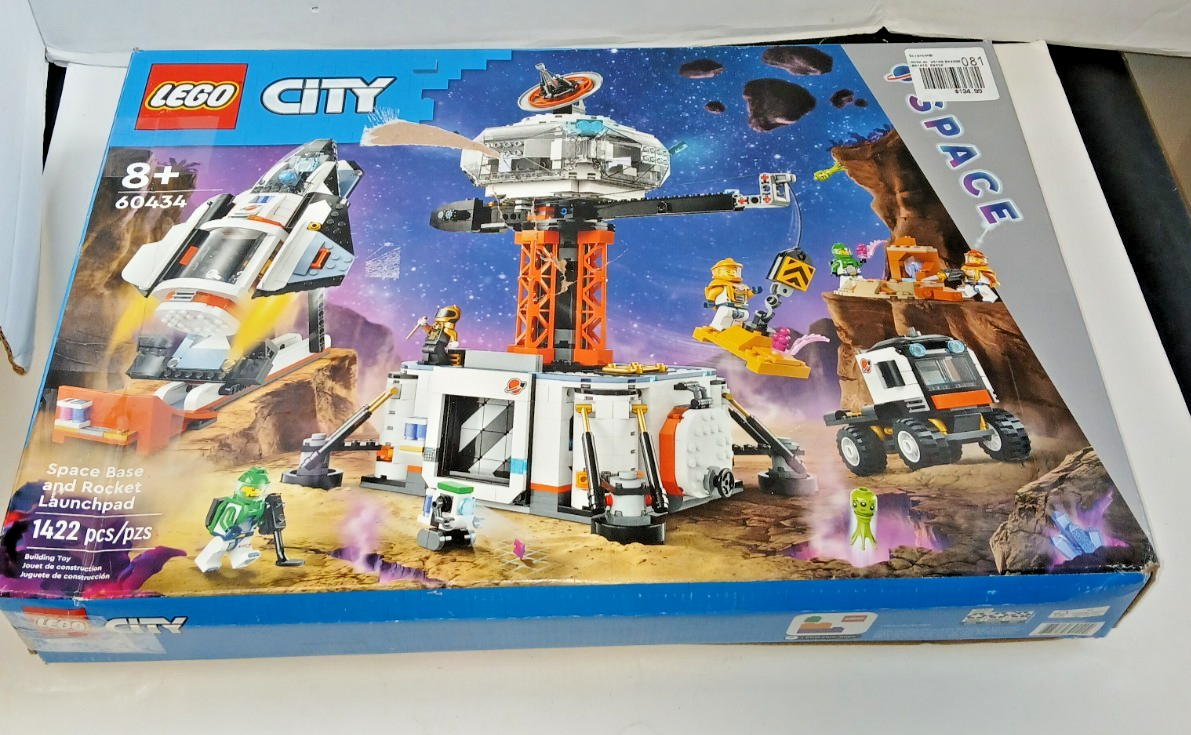 LEGO City Space Base and Rocket Launchpad, #60434 - OPEN BOX