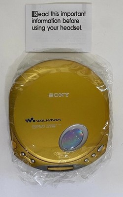 Sony Walkman ESP MAX - Portable CD Player - Radium Gold (D-E350