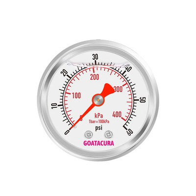 #ad #ad 0 60psi kpa Glycerin Filled Pressure Gauge 2quot; Dial Size 304 Stainless Steel... $13.23