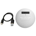 Aluminum USB3.1 to M.2 NVME SSD ENCLOSURE Portable External Reader Converter C