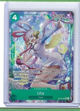 Uta (Alternate Art) OP13-023 Super Rare Carrying On His Will One Piece NM